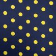 Print cotton / Navy-Yellow
