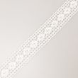 Lace with two edges 33 mm / White 101