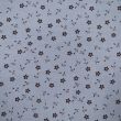 Needle cord fabric / Blue