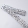 Metallic ribbon bundle 1.2 m / 25 mm / Silver