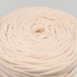 T-shirt yarn Mocha Yarn / Ecru