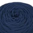 T-shirt yarn Mocha Yarn / Ocean Blue