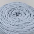 T-shirt yarn Mocha Yarn / Greyish Blue