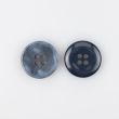 Simple button 20 mm / Blue