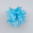 Artificial organza flower / Turquise