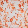 Digital print broderie anglaise fabric / D1