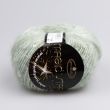 Sequin yarn Stenli Magic Star 50 g / 7 Silver pale peas
