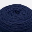 T-shirt yarn Mocha Yarn / Midnight Blue