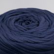 T-shirt yarn Mocha Yarn / Plum Blue