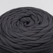 T-shirt yarn Mocha Yarn / Dark Grey