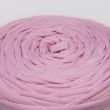 T-shirt yarn Mocha Yarn / Light Orchid