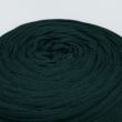 T-shirt yarn Mocha Yarn / Pine Green