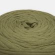 T-shirt yarn Mocha Yarn / Olive Sage
