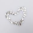Adhesive crystal rhinestones, no hotfix / Crystal / 3 mm