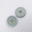 Simple button with border 25 mm / Khaki