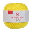 Crochet yarn Soffie Crafts Lacy 50 g / Yellow 05