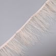 Ostrich feather trim 12 cm / Light salmon