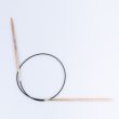 KnitPro Wooden circular knitting needles Basix Beech 60 cm / 3.50 mm