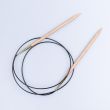 KnitPro Wooden circular knitting needles Basix Beech 100 cm / 5.00 mm