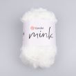 Furry novelty yarn YarnArt Mink 50 g / 330 Cream
