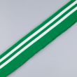 Mansetisoonik triibuline 6 cm / Roheline-valge
