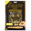 Graveerimiskunst / Gold Foil / Bengal Tiger