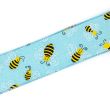 Ilupael traadiga servas / Natural Smiley Bee / Tiffany blue