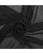 Kahevärviline šifoon / Must