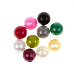 Pärlmutter pärlid 10 mm / 10 tooni