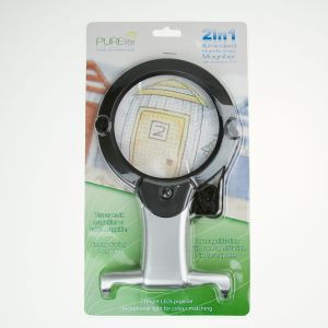 Led valgustiga 2 ühes käsitööluup