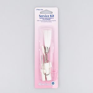 Õmblusmasina hoolduskomplekt. 3 osa