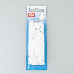 Love plastikust trukid / 12.4 mm / Valge