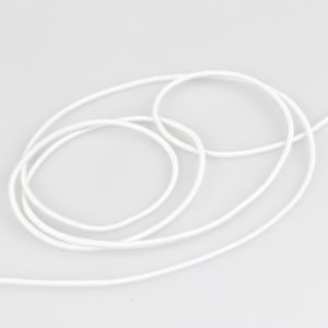Värviline ümarkumm 2 mm / valge