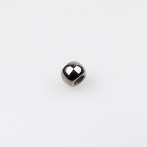 Metallist nööriots 3 mm pall / nikkel must