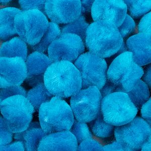Tupsud 12 mm pakis / Helesinine