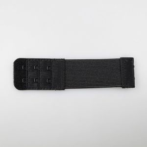 Rinnahoidja pikendus kummiga 2x3 / must