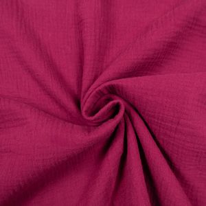 Kahekordne musliin / 18 Veinipunane