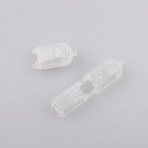 Plastikust nööriots krokodill 10x20 mm / transp. 000