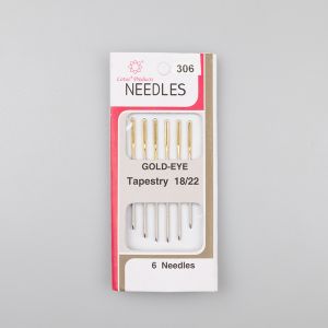 Käsinõelad Regal / Gobelääninõelad (Nr 18/22) 6 tk