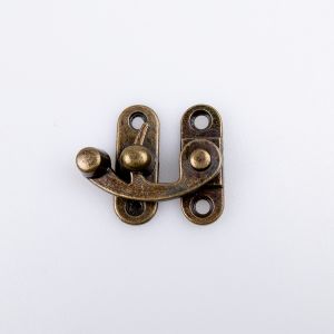 Koti kinnis-haak 28 x 33 mm / oksiid