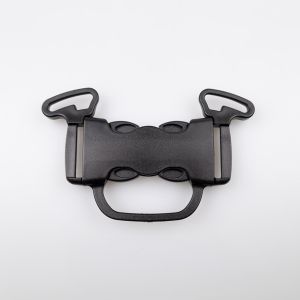 Plastikust pistlukk 2-poolne 5 aasaga / 332 must