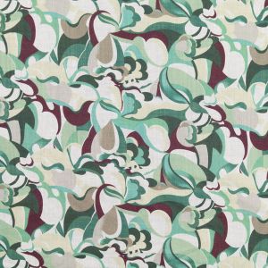 Kirju puuvillane Kaleidoscope / Roheline