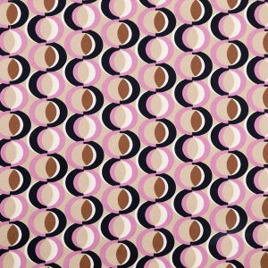 Kirju puuvillane elastaaniga / 19121 Circles