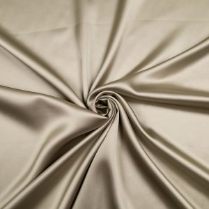 Ühevärviline kunstsiid Jordan / Beež