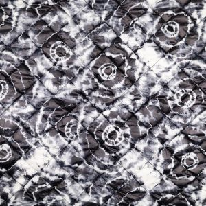 Tepitud kangas Batik / 5001 Must