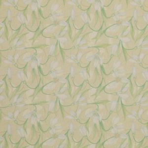 Kirju puuvillane Snowdrop / Roheline