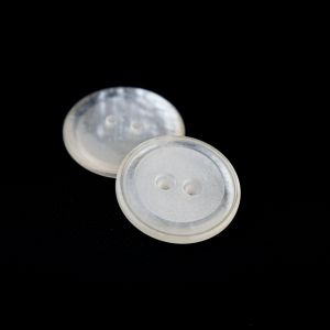 Särginööp / 15 mm / Valge läikiv