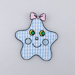 Triigitav motiiv / Little blue star
