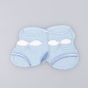 Triigitav motiiv / Little shoes / Blue