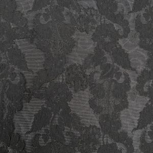 Žakaarmustriga kostüümikangas / 999 Must